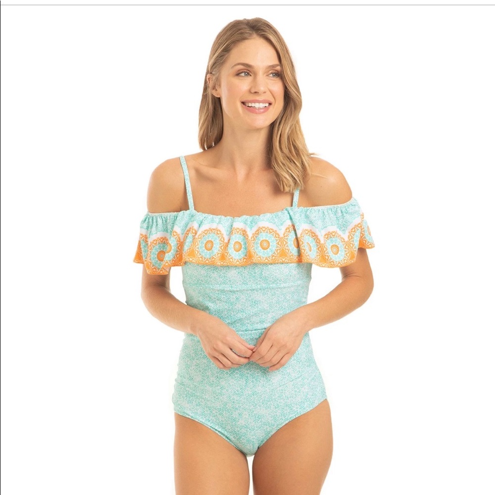 Cabana Life Swimsuit & Coverup Dress  Small - Picture 2 of 15
